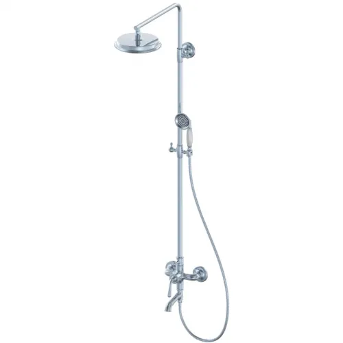 Душевая система Wonzon & Woghand Steam WW-88739008-CR 228 мм, со смесителем, хром