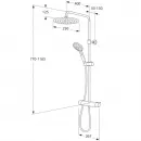 Душевая система 250 мм Gustavsberg Estetic Round GB41218330