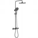 Душевая система Abber Thermostat AF8516NG 220 мм, с термостатом, никель