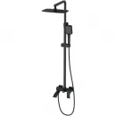 Душевая система Wonzon & Woghand Fit WW-88739009-MB 300x200 мм, со смесителем, черный матовый