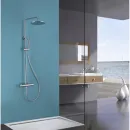 Душевая система Abber Wasser Kreis AF8160L 250 мм, с термостатом, хром