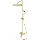 Душевая система Wonzon & Woghand Frame WW-88739010-BG 300 мм, со смесителем, золотой матовый