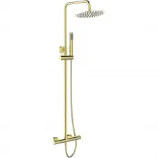 Душевая система 250 мм BelBagno Uno UNO-DOCM-ORO