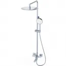 Душевая система Wonzon & Woghand Frame WW-88739010-CR 300 мм, со смесителем, хром