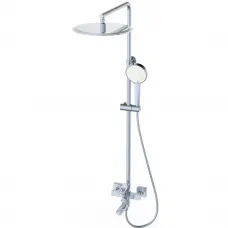 Душевая система Wonzon & Woghand Frame WW-88739010-CR 300 мм, со смесителем, хром