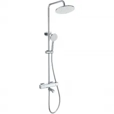 Душевая система Wonzon & Woghand Stay 4 WW-A3007-T1-CR 230 мм, с термостатом, хром
