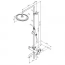 Душевая система 250 мм Damixa Scandinavian Pure 936740300