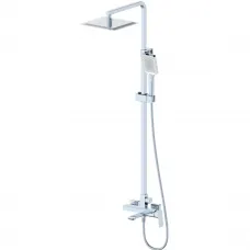 Душевая система Wonzon & Woghand Diamond WW-88739011-CR 300 мм, со смесителем, хром