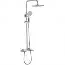 Душевая система Abber Emotion AF8816L 250 мм, со смесителем, хром