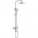 Душевая система Abber Insel AF8016N 250 мм, со смесителем, хром