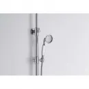 Душевая система Aquatek Классик AQ2543CR 220 мм, с термостатом, хром