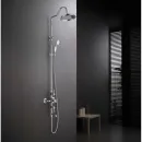 Душевая система Aquatek Классик AQ2543CR 220 мм, с термостатом, хром