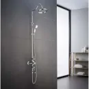Душевая система Aquatek Классик AQ2543CR 220 мм, с термостатом, хром