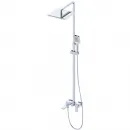 Душевая система Wonzon & Woghand Cube WW-88739016-CR 300 мм, со смесителем, хром