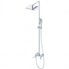 Душевая система Wonzon & Woghand Cube WW-88739016-CR 300 мм, со смесителем, хром