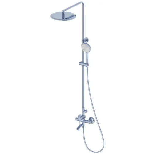 Душевая система Wonzon & Woghand Tor WW-88047073-CR 300 мм, со смесителем, хром