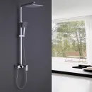Душевая система Abber Daheim AF8220L 250 мм, со смесителем, хром