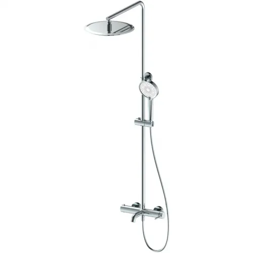 Душевая система Wonzon & Woghand Stick WW-88739017-CR 300 мм, со смесителем, хром