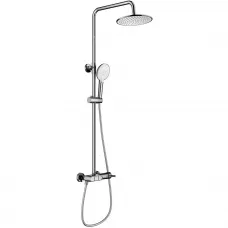 Душевая система Wonzon & Woghand Muse Corno WW-A30653-CR 224 мм, со смесителем, хром