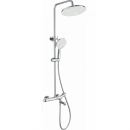 Душевая система Wonzon & Woghand WW-B3057-A-CR 255 мм, с термостатом, хром