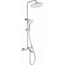 Душевая система Wonzon & Woghand WW-B3057-A-CR 255 мм, с термостатом, хром