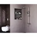 Душевая система Damixa Option DX218092000 с термостатом, 220 мм, хром