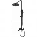 Душевая система Wonzon & Woghand Brilliant WW-88047079-MB 300 мм, со смесителем, черный матовый