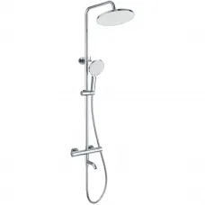 Душевая система Wonzon & Woghand Inn 3 WW-B3065-T1-CR 255 мм, с термостатом, хром