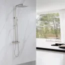 Душевая система Abber Daheim AF8260SPL 250 мм, с термостатом, сатин