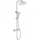 Душевая система Wonzon & Woghand Inn 1 WW-B3013-T1-CR 255 мм, с термостатом, хром