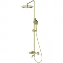 Душевая система Wonzon & Woghand WW-88739903-BG 300 мм, с термостатом, золотой матовый