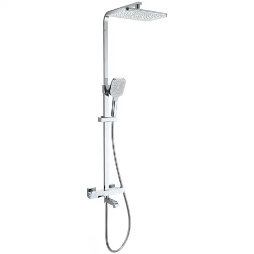 Душевая система Wonzon & Woghand Stay 3 WW-B3026-T1-CR 300x200 мм, с термостатом, хром