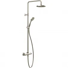 Душевая система Gessi Emporio 35181#149 201,5 мм, с термостатом, никель матовый
