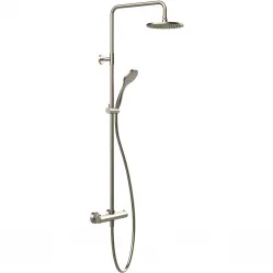 Душевая система Gessi Emporio 35181#149 201,5 мм, с термостатом, никель матовый
