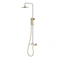 Душевая система 300 мм Boheme Stick Diamond 128-WG
