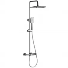 Душевая система Wonzon & Woghand WW-AE33110-CR 270x200 мм, CoolStart, со смесителем, хром