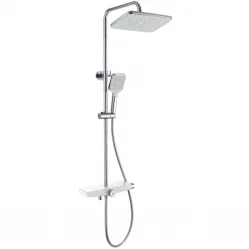 Душевая система Wonzon & Woghand ThermoKlick WW-B3098-A-CR 300x200 мм, с термостатом, хром
