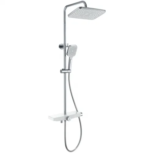 Душевая система Wonzon & Woghand ThermoKlick WW-B3098-A-CR 300x200 мм, с термостатом, хром
