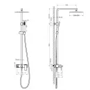 Душевая система 250 мм Timo Selene SX-1030/16