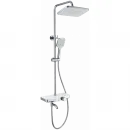 Душевая система Wonzon & Woghand WW-B3099-A-CR 300x200 мм, с термостатом, хром