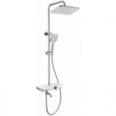 Душевая система Wonzon & Woghand WW-B3099-A-CR 300x200 мм, с термостатом, хром