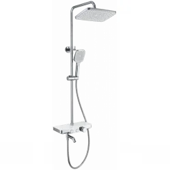 Душевая система Wonzon & Woghand WW-B3099-A-CR 300x200 мм, с термостатом, хром