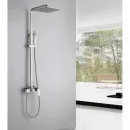 Душевая система Abber Daheim AF8220SPL 250 мм, со смесителем, сатин