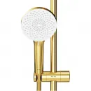 Душевая система Am.Pm X-Joy F0785A499 220 мм, с термостатом, золотой