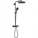 Душевая система Grohe Rainshower SmartActive 22119KF0 310 мм, с термостатом, черный матовый