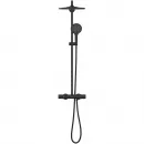 Душевая система Grohe Rainshower SmartActive 22119KF0 310 мм, с термостатом, черный матовый