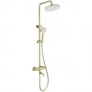 Душевая система Wonzon & Woghand Capsule WW-B3031-A3-BG 230 мм, с термостатом, золотой матовый