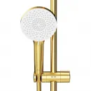 Душевая система Am.Pm X-Joy F0785A599 220 мм, с термостатом, золотой