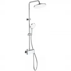 Душевая система Wonzon & Woghand Muse Corno WW-B3110-CR 255 мм, с термостатом, хром