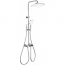 Душевая система Wonzon & Woghand Muse Corno WW-B3112-CR 300x200 мм, с термостатом, хром